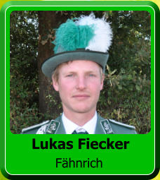 Fähnrich Lukas Fiecker