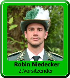 2.Vorsitzender Robin Niedecker